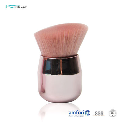 Cepillo nano suave del polvo de cara del pelo 150g ISO9001 del rosa