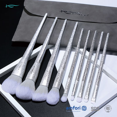 9pcs que platea el bolso lleno de Kit With Brushes With Brush del maquillaje 3D