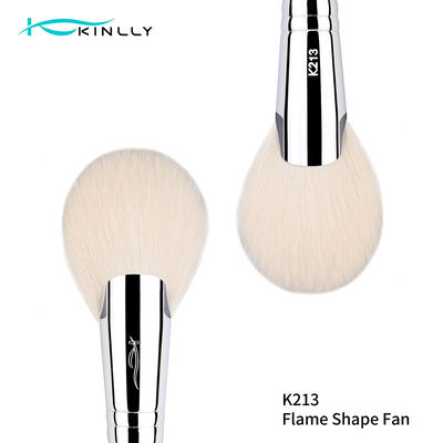 Cepillo natural del maquillaje del pelo del cepillo K213 BSCI de la fan de la forma
