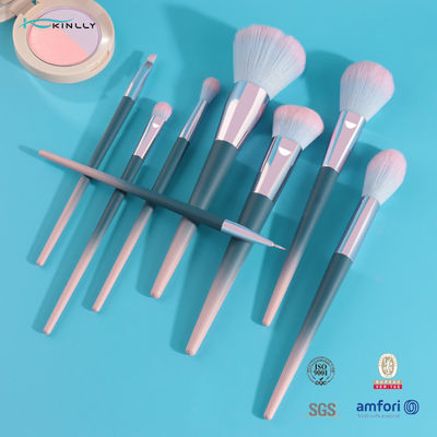 Juego de brochas de maquillaje premium libres de crueldad animal
