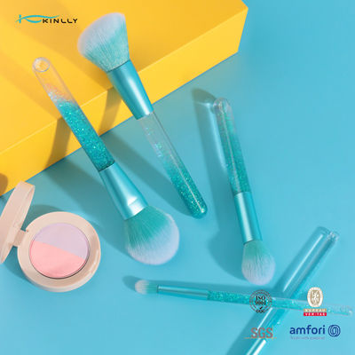 Pinceles de maquillaje coloridos 5PCS