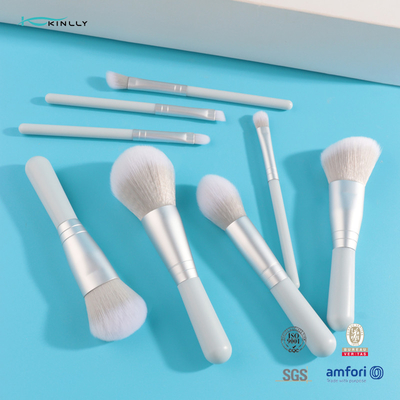 manija Kit With Soft Synthetic Bristles del cortocircuito de 8pcs Mini Size Makeup Brushes Small MQO