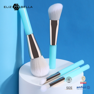 6pcs OEM maquillaje cepillo de ojos para el cuidado de la belleza, crueldad libre de pelo sintético maquillaje equipo de cepillo