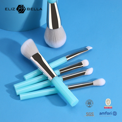 6pcs OEM maquillaje cepillo de ojos para el cuidado de la belleza, crueldad libre de pelo sintético maquillaje equipo de cepillo