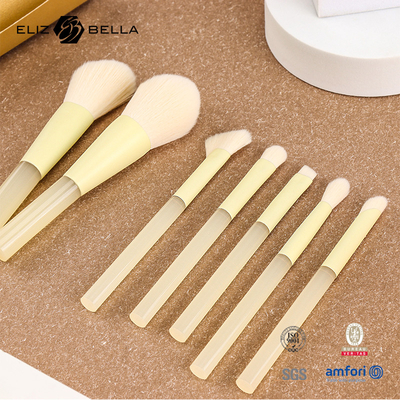 Personalización OEM Diseño de maquillaje cepillos de aluminio brillante Ferrule