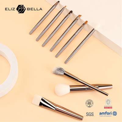Cepillos de maquillaje esenciales Con un mango personalizado Cabello sintético Pedidos OEM bienvenidos