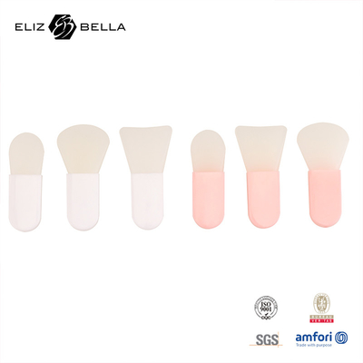 7pcs herramientas de maquillaje cabeza de silicona para la fundación de rubor en polvo OEM / ODM