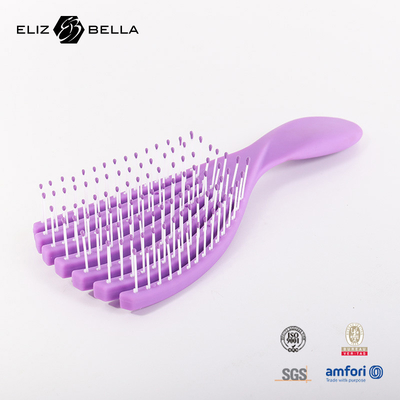 Colorido transferencia de calor cepillos para el cabello y peines Sublimación plástico masaje de la cabeza cepillo para el cabello