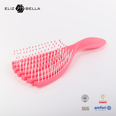 Colorido transferencia de calor cepillos para el cabello y peines Sublimación plástico masaje de la cabeza cepillo para el cabello