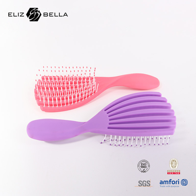 Eco-Friendly Manufacturer Airbag Comb Set Manija de plástico Masaje de madera Paddle Cepillo para el pelo