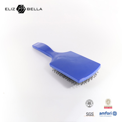 Cuadro hueco con ventilación Desangling Cepillo de masaje Peinado Deman Logotipo personalizado Curva de onda de cepillo laberinto Cepillo de pelo para secador de pelo