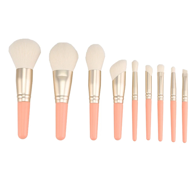 Set de maquillaje de pelo de cabra con bolso para aplicación profesional de sombras de ojos