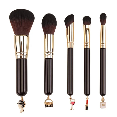 Maquillaje diario Cepilla de maquillaje cosmético con herramientas de maquillaje de cuidado de la belleza y material de cabello de poni