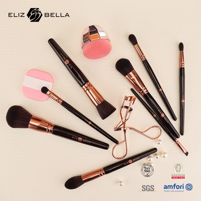 Conjunto de cepillos cosméticos personalizados para la aplicación BLUSHER por proveedores profesionales