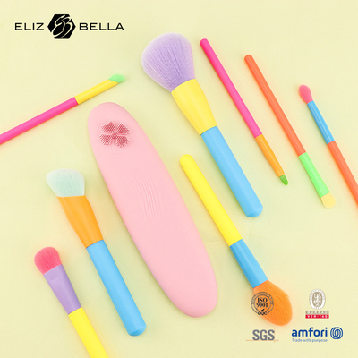 Colourful Style Cosmetic Makeup Brush Set, Esencial para el Cuidado de la Belleza Hacer Herramientas y Profesionales Brush Sets