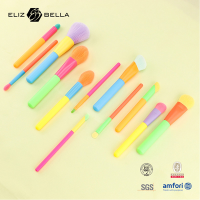 Colourful Style Cosmetic Makeup Brush Set, Esencial para el Cuidado de la Belleza Hacer Herramientas y Profesionales Brush Sets