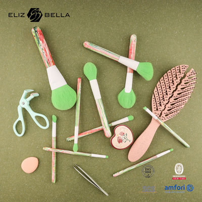 Cara/Ojo/Laba Cepillos de maquillaje de lujo Bolsa de maquillaje individual Ideal para salón/hogar/regalo