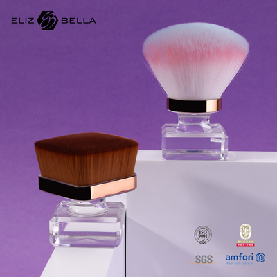 Cepillos de maquillaje sin crueldad para la piel con cerdas suaves, ideales para regalar en cumpleaños o festividades