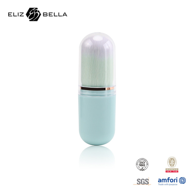 Maquillaje esencial para viajes Cepillos retráctiles Cepillo Kabuki Materiales más finos 15-18cm de longitud