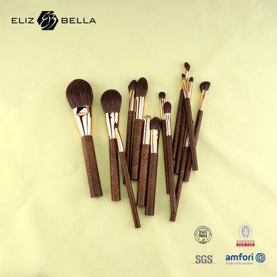 Conjunto de pinceles de maquillaje de viaje personalizables para aplicación profesional de maquillaje