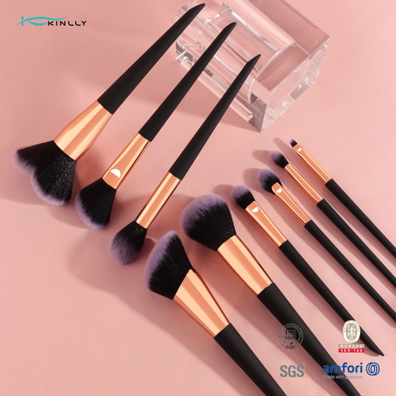 Pinceles para maquillaje 9PCs Set de pinceles para maquillaje