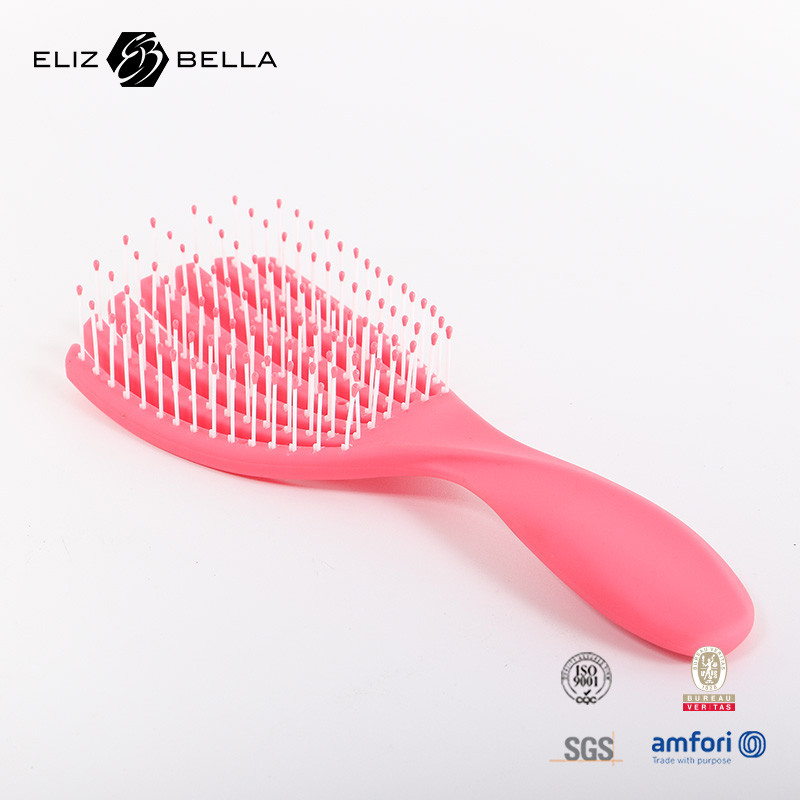 Colorido transferencia de calor cepillos para el cabello y peines Sublimación plástico masaje de la cabeza cepillo para el cabello