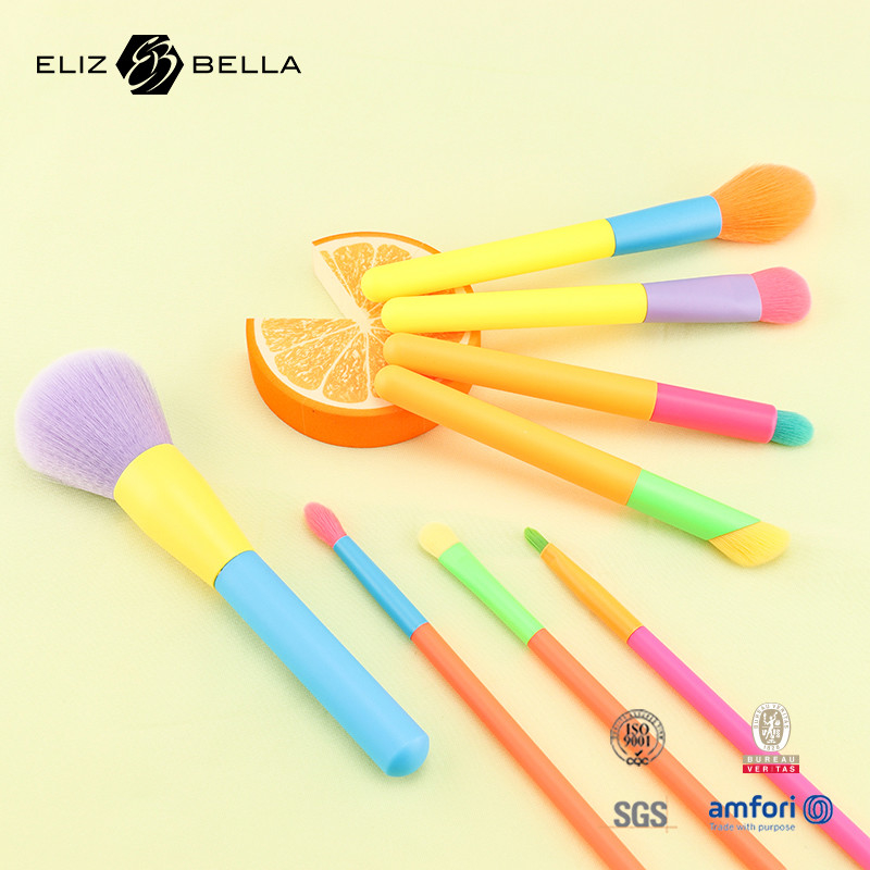 Colourful Style Cosmetic Makeup Brush Set, Esencial para el Cuidado de la Belleza Hacer Herramientas y Profesionales Brush Sets